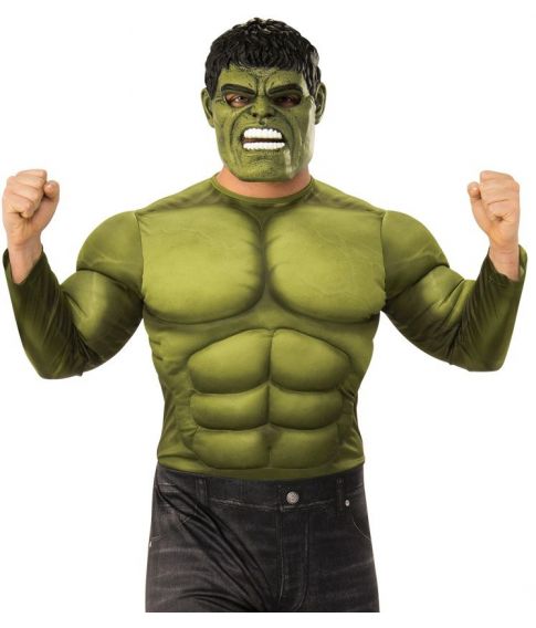 Hulk kostume fra Avengers filmen Infinity War til voksne - & Farver