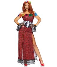 Deluxe day of the dead beauty kostume