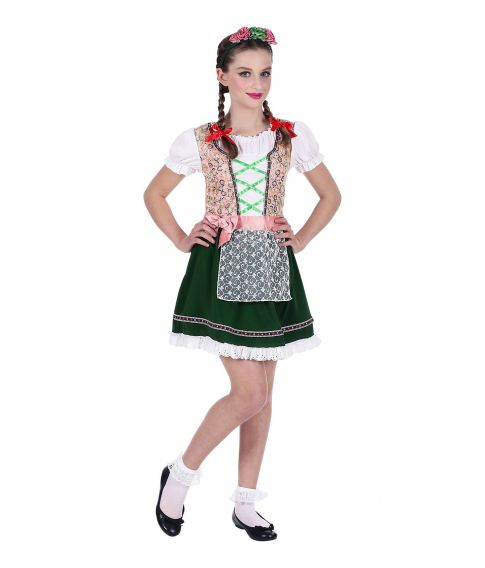 Tyrolerfest kjole til piger.