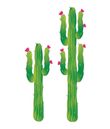 Kaktus dekoration, 2 stk