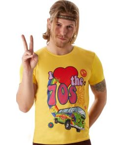 I Love the 70s t-shirt til mænd.