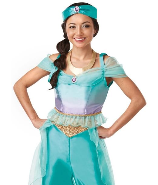 Find flot Disney Jasmin kostume til voksne her - Porto fra kun 29,- - Fest &