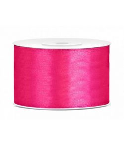 Hot pink satinbånd 38 mm