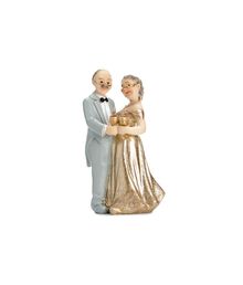 Topfigur Guldbryllup 12 cm