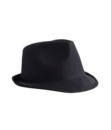 Billig sort gangsterhat til voksen.