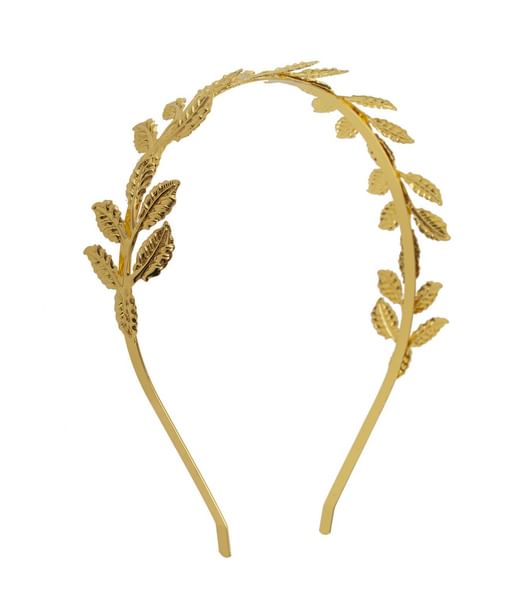 Diadem med guldblade