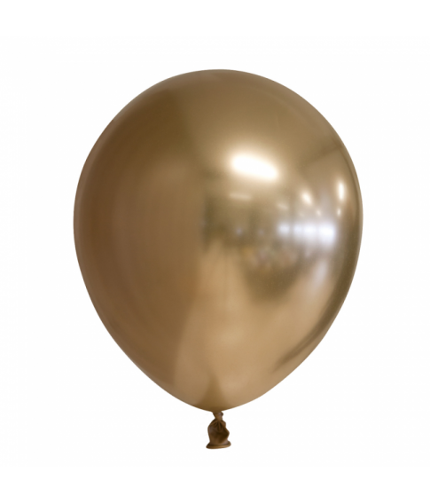 Mirror guld balloner, 10 stk