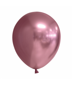 Mirror pink balloner, 10 stk