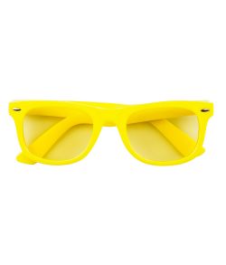 1 par Neon gule plastik briller