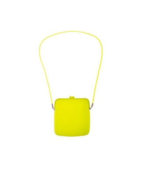 Køb neon gul gummi taske her. Porto fra kun 29,- hos - Fest Farver