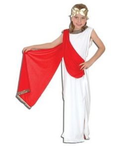 Romersk Gudinde kostume til børn