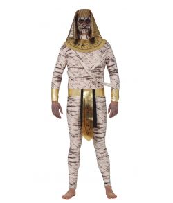 Uhyggeligt Mumie kostume til voksen.