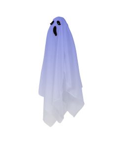 Uhyggeligt svævende spøgelse til halloween. 