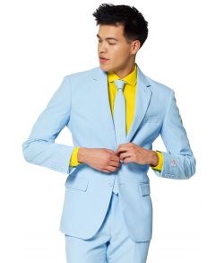 OppoSuit Cool Blue - lyseblåt jakkesæt