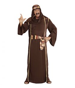 Arabisk Sheik kostume, Brun