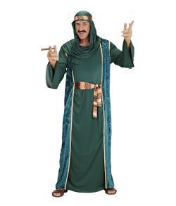 Arabisk Sheik kostume, Grøn