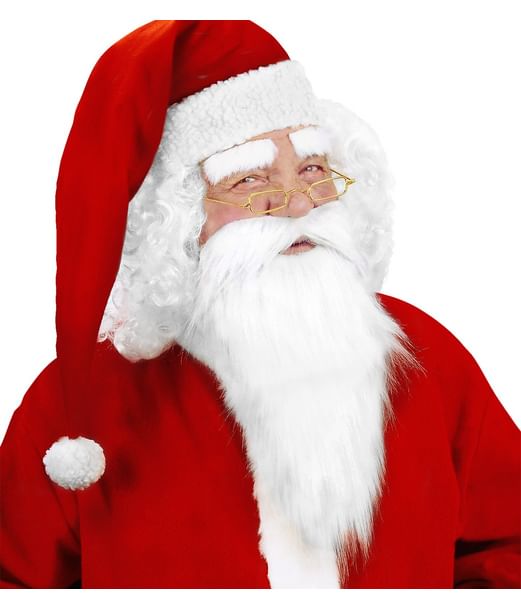Billigt julemandsskæg.