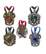 Hogwarts træ ornamenter 5 stk