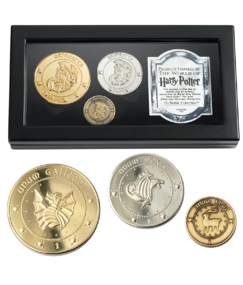Harry Potter Gringotts bank møntsamling fra Fest & Farver.