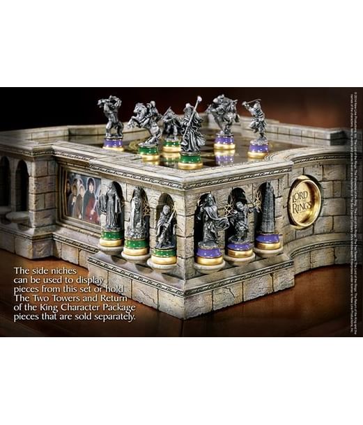Flot flot og detaljeret Ringenes Herre skakspil.