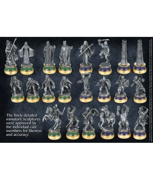 Flot flot og detaljeret Ringenes Herre skakspil.