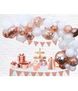 Ballon dekorationssæt, rose gold