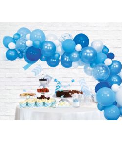 Ballon dekorationssæt, blå