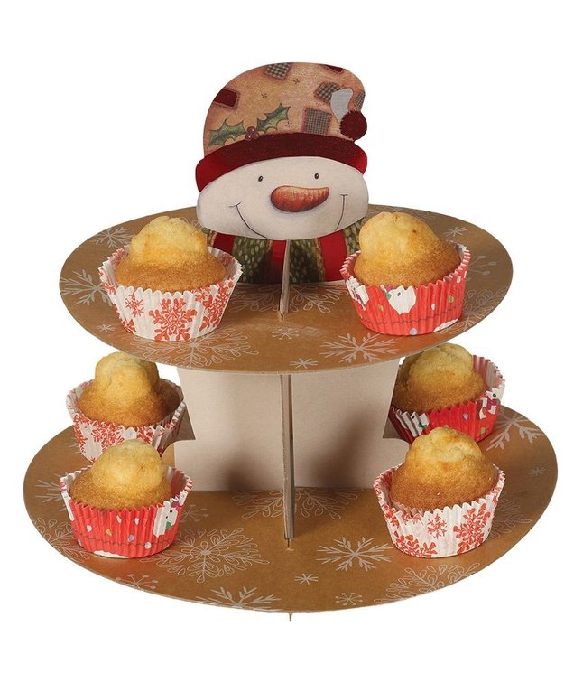 Snemand kagestand 2 lag