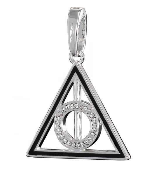 Flot Dødsregalierne symbol vedhæng til Lumos armbånd.