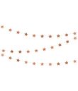 Foliestjerne guirlande i Rose Gold