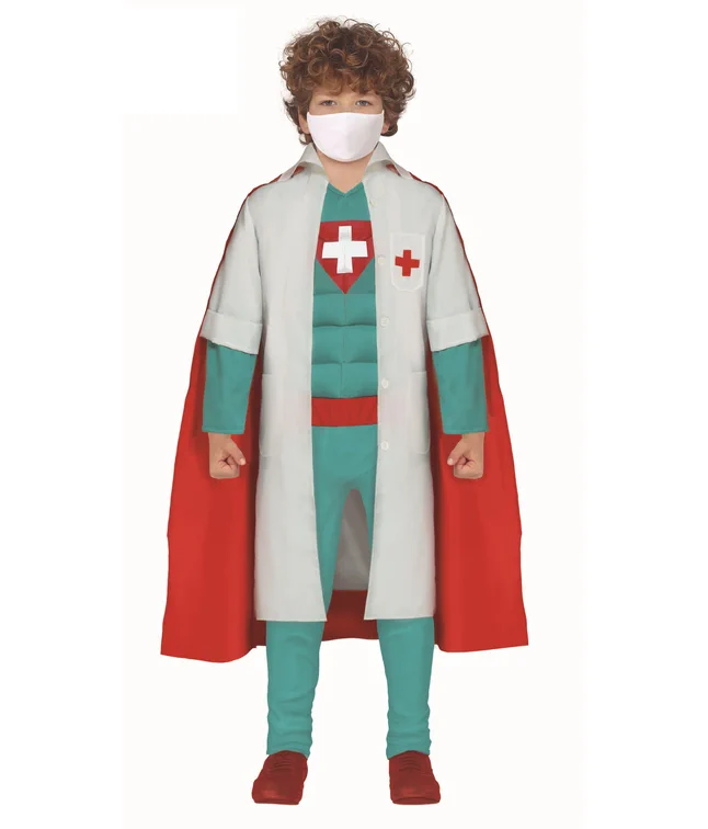 Sejt Doktor superhelt kostume til drenge.