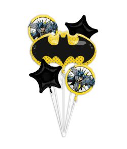 5 stk folieballoner med Batman