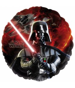 Flot Star Wars folieballon med Darth Vader