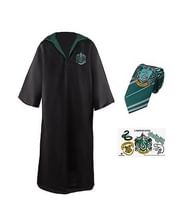 Slytherin kappe med slips L