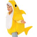 Sjovt Baby Shark kostume til små børn.