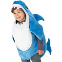 Sjovt Daddy Shark kostume til baby.
