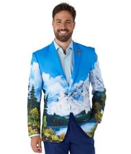 OppoSuit Bob Ross blazer.