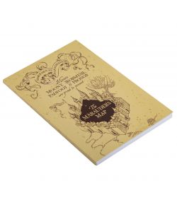 Flot Marauders kort notebog med 120 linierede sider. 