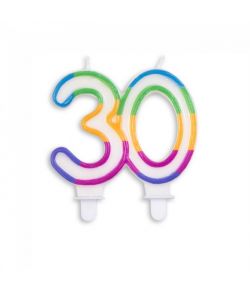 Flot stearin tallys til 30 års fødselsdagen