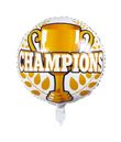 Champions folieballon på 45 cm