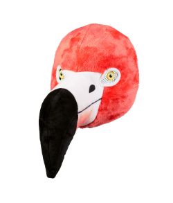 Flamingo plush halvmaske