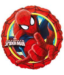 Flot rund Spiderman folieballon. 