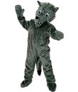 Ulv maskot kostume.