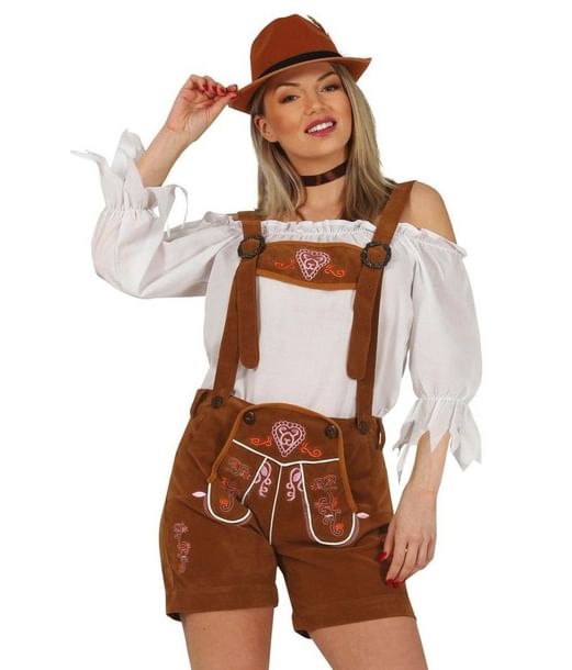 Følsom emulsion Spild Køb billige lederhosen til damer - Porto fra kun 29 kr - Fest & Farver