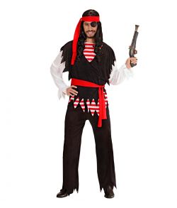 Flot Pirat kostume til mænd. 