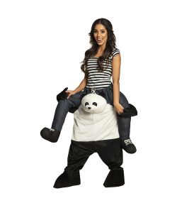 Sjove bukser hvor du ridder på ryggen af en Panda
