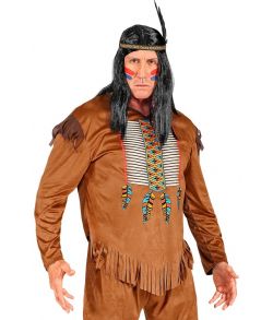 Flot indianer kostume til mænd.