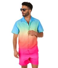 Smart sommersæt fra OppoSuits med skjorte og shorts.