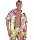 Flot Hawaii skjorte og shorts med flot blomster mønster.
