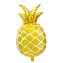 Flot guld ananas folie ballon.